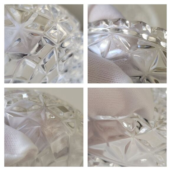 Kristal Zajecar Jewelry Box Crystal Trinket Candy Dish Read Description #1014 - Picture 16 of 16